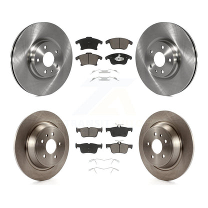 Kit de rotors de frein à disque avant et arrière et plaquettes en céramique, pour Ford Fusion Lincoln MKZ