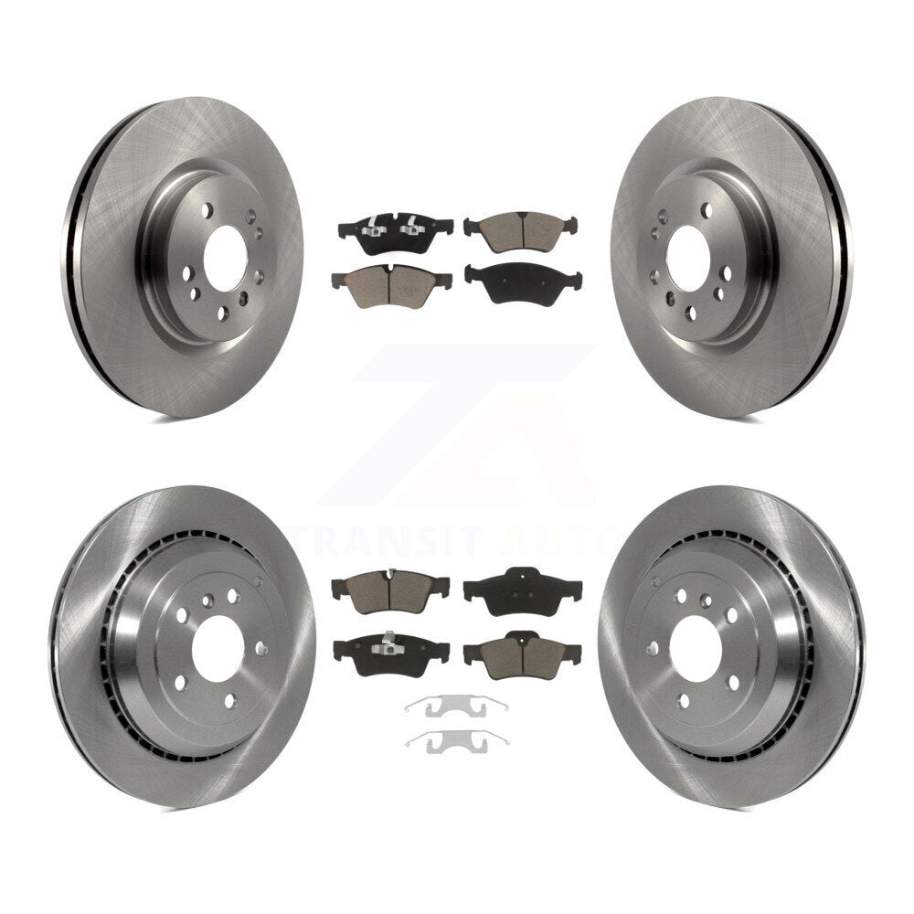 Kit de rotors de frein avant et arrière et plaquettes en céramique, pour Mercedes-Benz ML500 R320 R350 R50