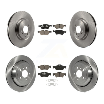 Kit de rotors de frein avant et arrière et plaquettes en céramique, pour Mercedes-Benz ML500 R320 R350 R50