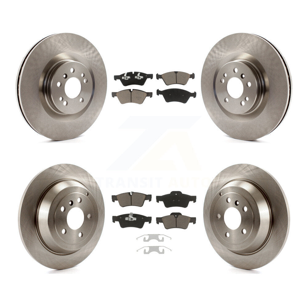 Kit de rotors de frein à disque avant et arrière et plaquettes en céramique pour Mercedes-Benz ML320