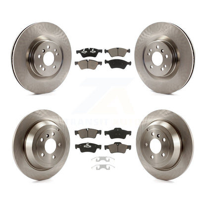 Kit de rotors de frein à disque avant et arrière et plaquettes en céramique pour Mercedes-Benz ML320