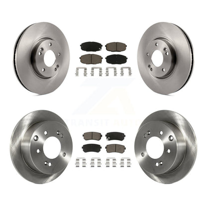 Kit de rotors de frein à disque avant et arrière et plaquettes en céramique, pour Kia Forte koup Forte5