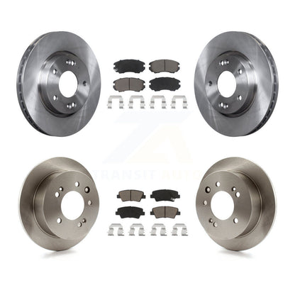 Kit de rotor de frein avant et arrière et plaquettes en céramique, pour Hyundai Elantra Sedan à partir de 03 23 1
