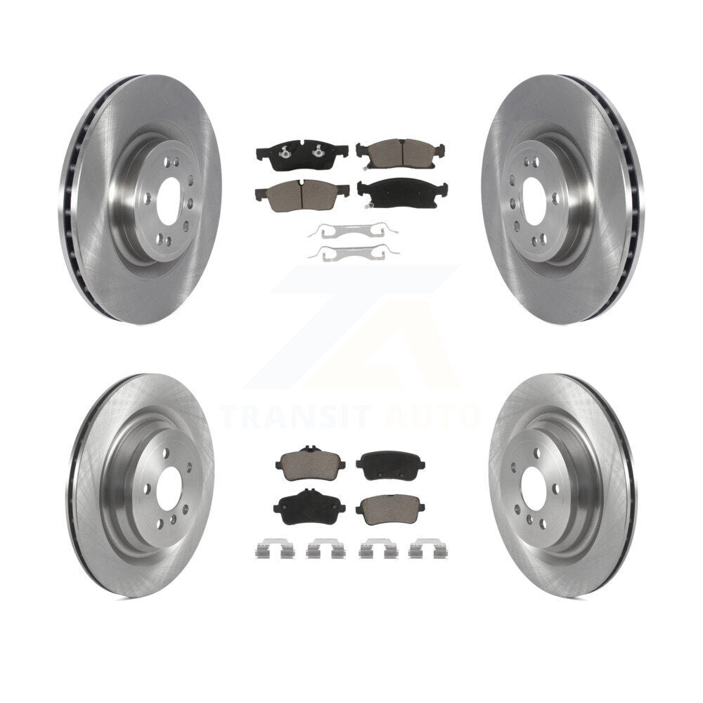 Kit de plaquettes en céramique pour Rotor de frein à disque avant et arrière, pour Mercedes-Benz GL350 GLS450 GL45