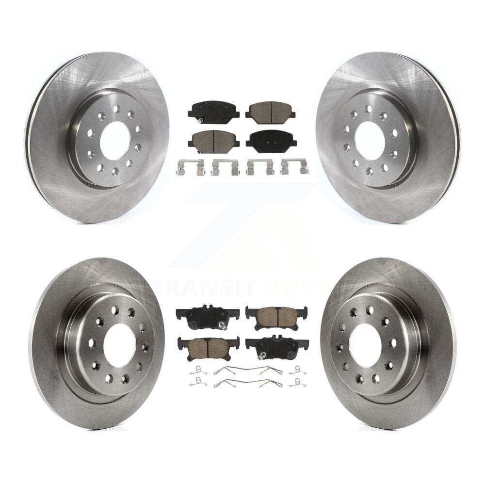 Kit de rotors de frein à disque avant et arrière et plaquettes en céramique pour Buick Envision K8C-101215