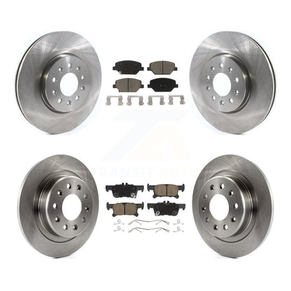 Kit de rotors de frein à disque avant et arrière et plaquettes en céramique pour Buick Envision K8C-101215