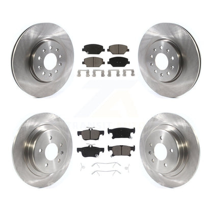 Kit de rotors de frein à disque avant et arrière et plaquettes en céramique pour Buick Envision K8C-101216