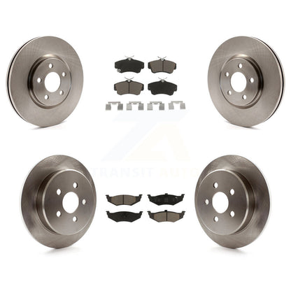 Rotor de frein à disque avant et arrière et Kit de plaquettes en céramique pour Chrysler PT Cruiser Dodge Neo