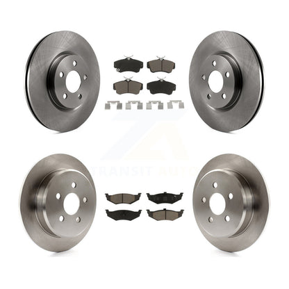 Kit de rotors de frein à disque avant et arrière et plaquettes en céramique pour Chrysler PT Cruiser