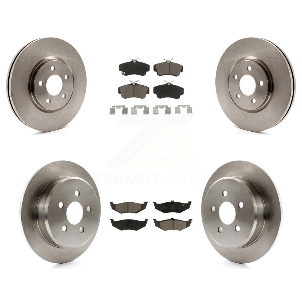 Kit de plaquettes en céramique pour Rotor de frein avant et arrière, pour Chrysler PT Cruiser Turbocharge 2007