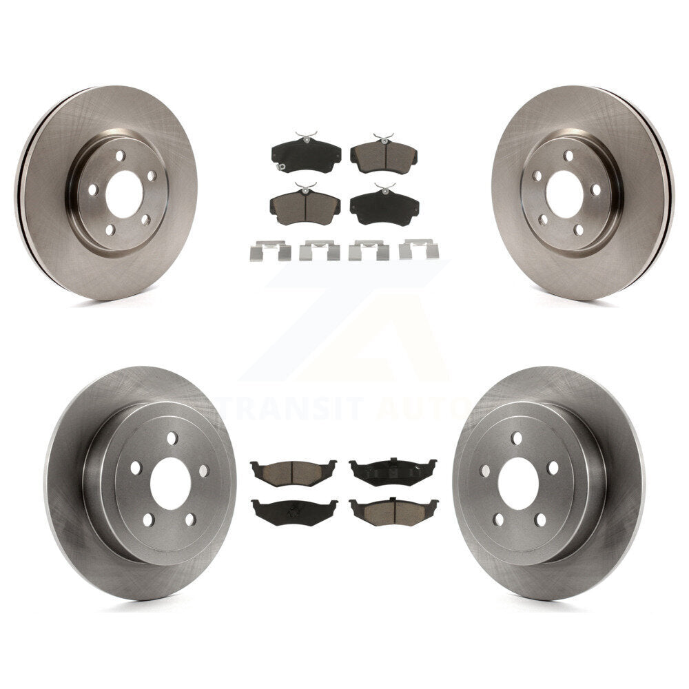 Kit de plaquettes en céramique pour Rotor de frein à disque avant et arrière, pour Chrysler PT Cruiser Turbocharge
