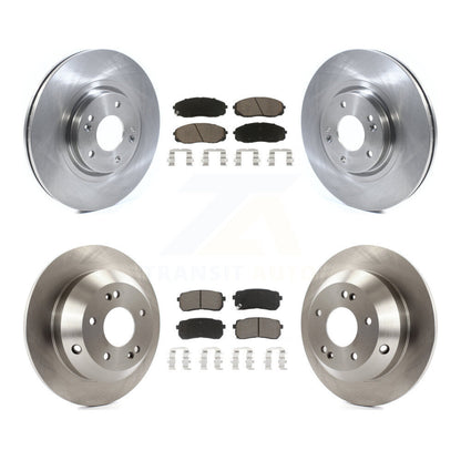 Kit de rotors de frein à disque avant et arrière et plaquettes en céramique pour Kia Sedona 2015 – 2021
