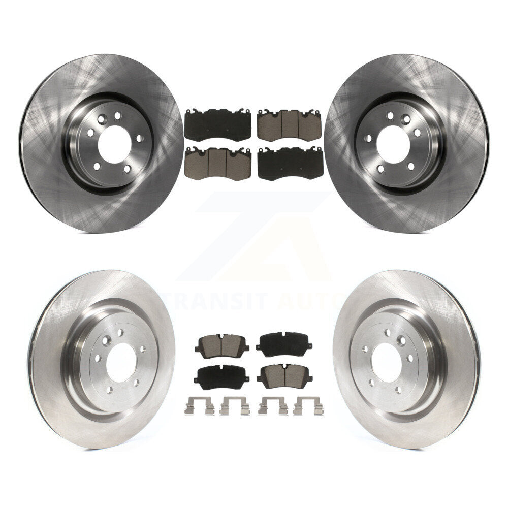 Kit de rotors de frein à disque avant et arrière et plaquettes en céramique pour Land Rover Range Sport