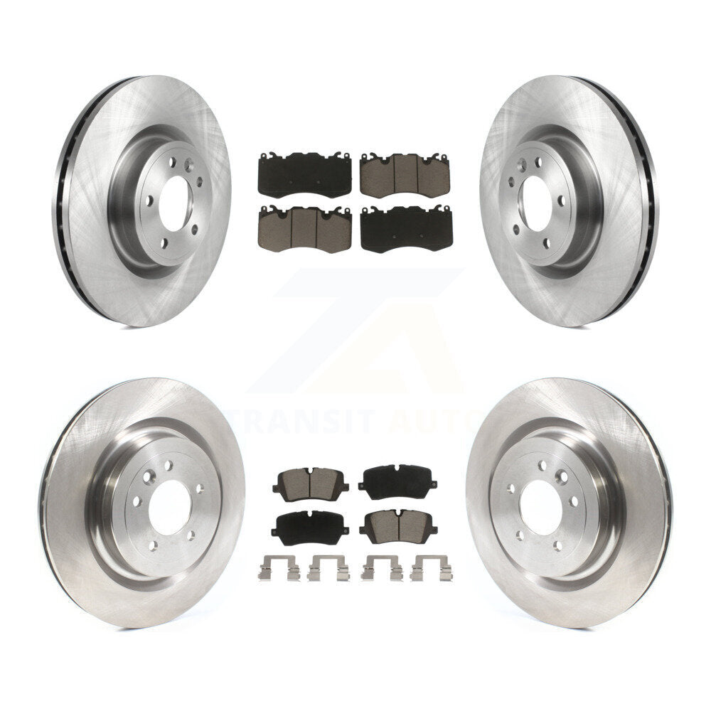 Kit de rotors de frein à disque avant et arrière et plaquettes en céramique pour Land Rover Range Sport
