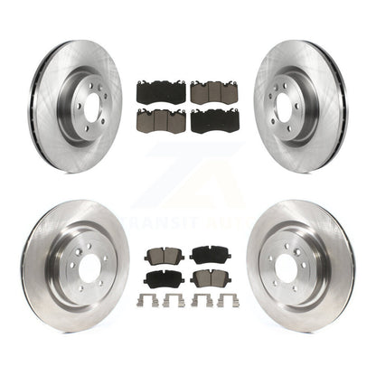 Kit de rotors de frein à disque avant et arrière et plaquettes en céramique pour Land Rover Range Sport
