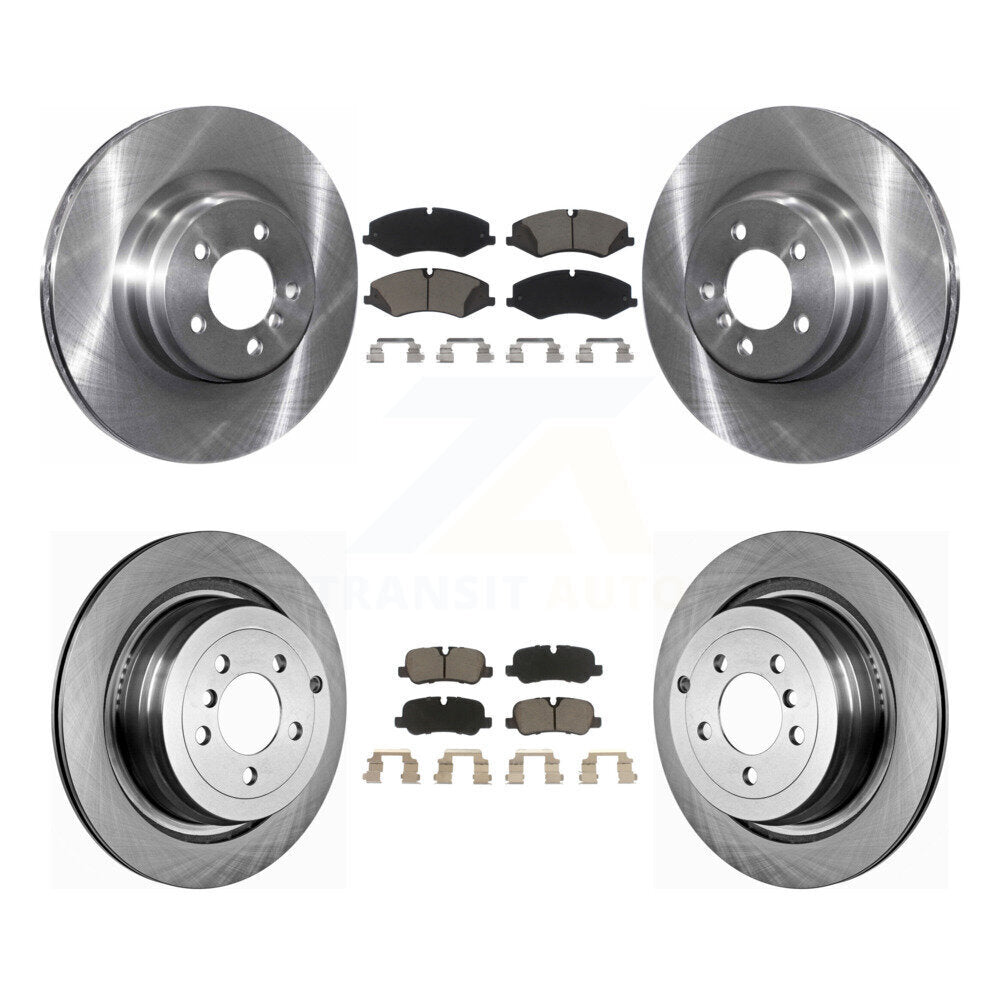 Kit de plaquettes en céramique pour rotors de frein avant et arrière, pour Land Rover Range, à aspiration naturelle