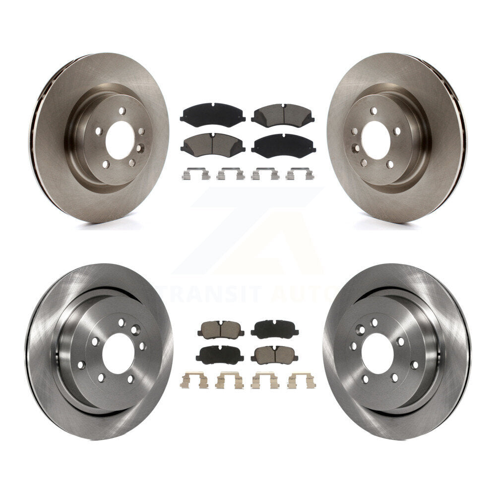 Kit de rotors de frein à disque avant et arrière et plaquettes en céramique pour Land Rover Range Sport LR