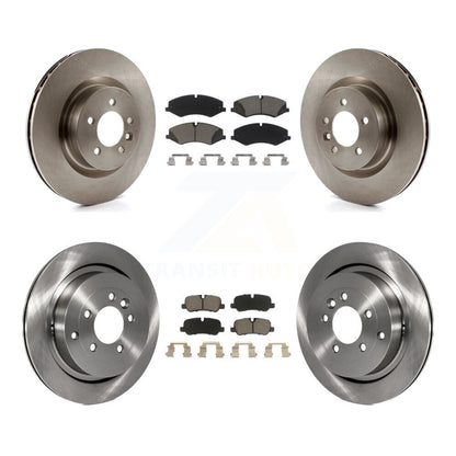 Kit de rotors de frein à disque avant et arrière et plaquettes en céramique pour Land Rover Range Sport LR