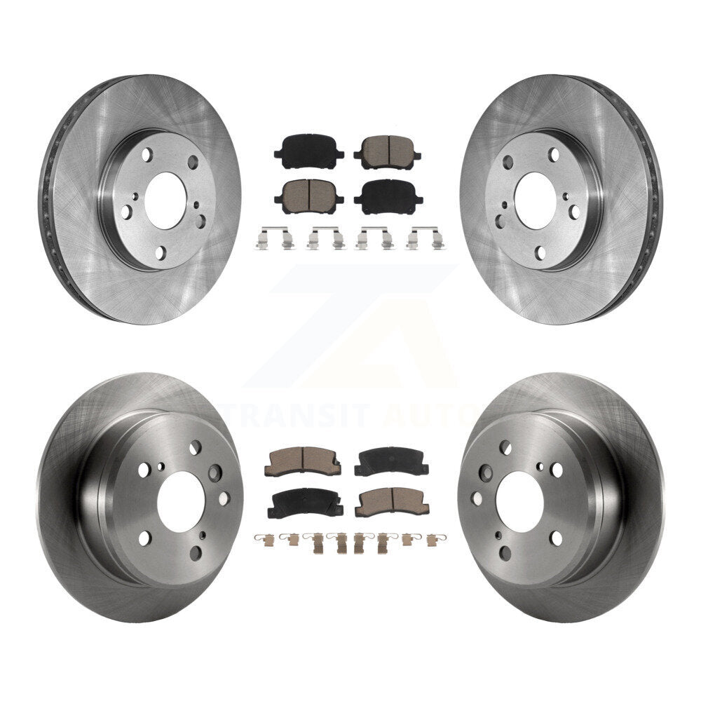 Kit de plaquettes de frein en céramique, Rotors de frein à disque avant et arrière, pour Toyota Camry Solara Lexus ES30
