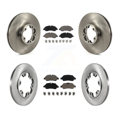 Kit de plaquettes en céramique pour Rotor de frein avant et arrière, pour Ford Transit-350 HD avec roue à 6 écrous