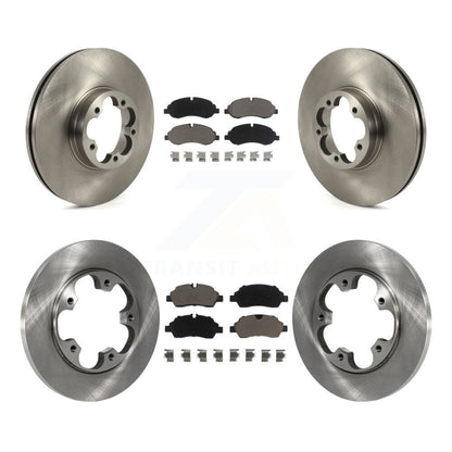 Kit de plaquettes en céramique pour Rotor de frein avant et arrière, pour Ford Transit-350 HD avec roue à 5 écrous