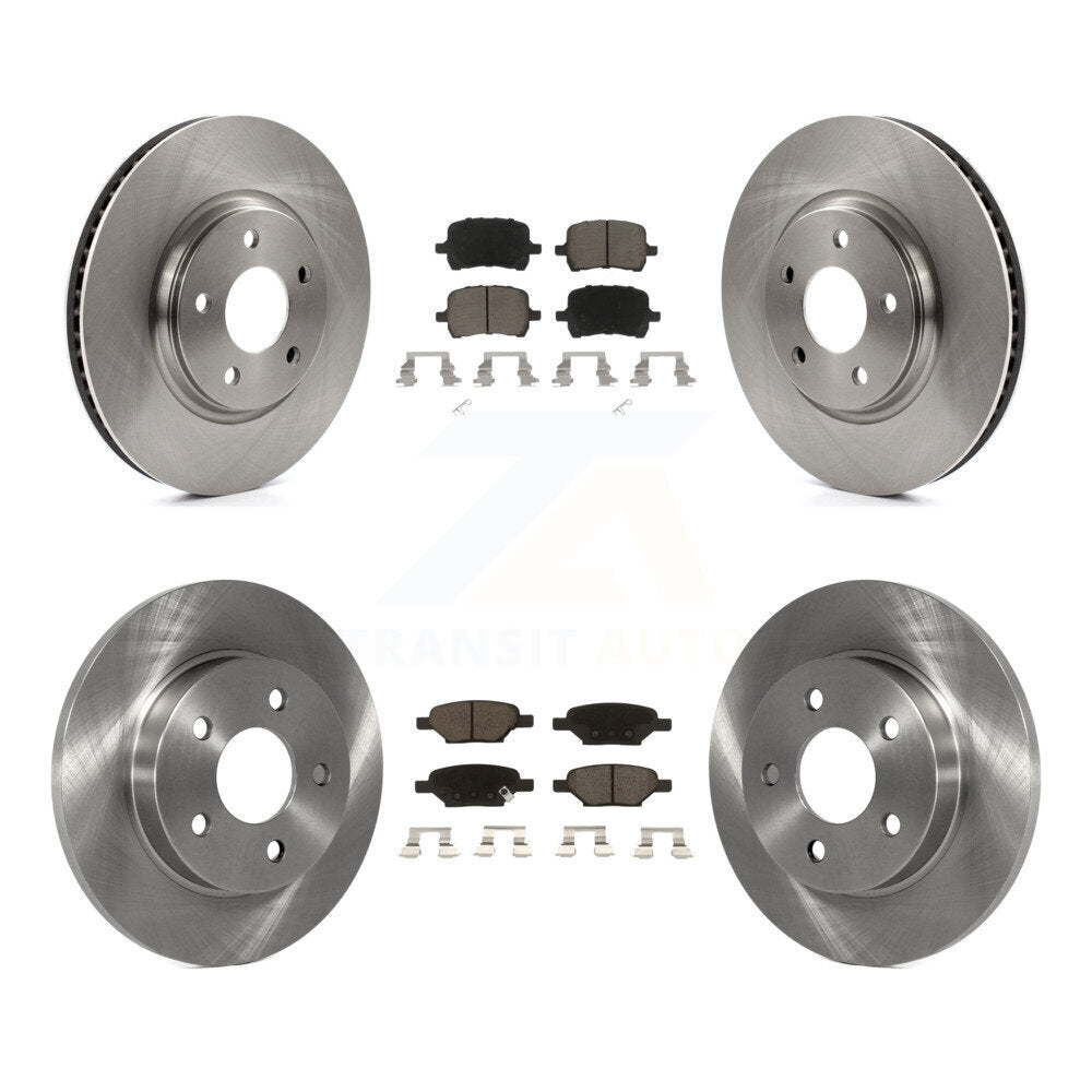 Kit de plaquettes en céramique pour Rotor de frein avant et arrière, pour Chevrolet Malibu Pontiac G5 G6 Cobal