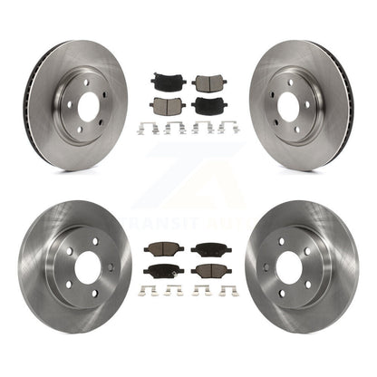 Kit de rotor de frein avant et arrière et plaquettes en céramique, pour Chevrolet Cobalt Saturn Ion Pontia