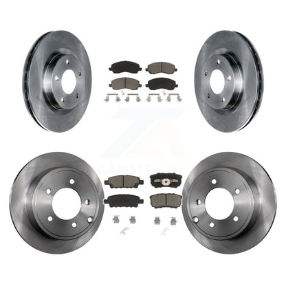 Rotors de frein avant et arrière et Kit de plaquettes en céramique pour Jeep Patriot Compass Dodge Calibe