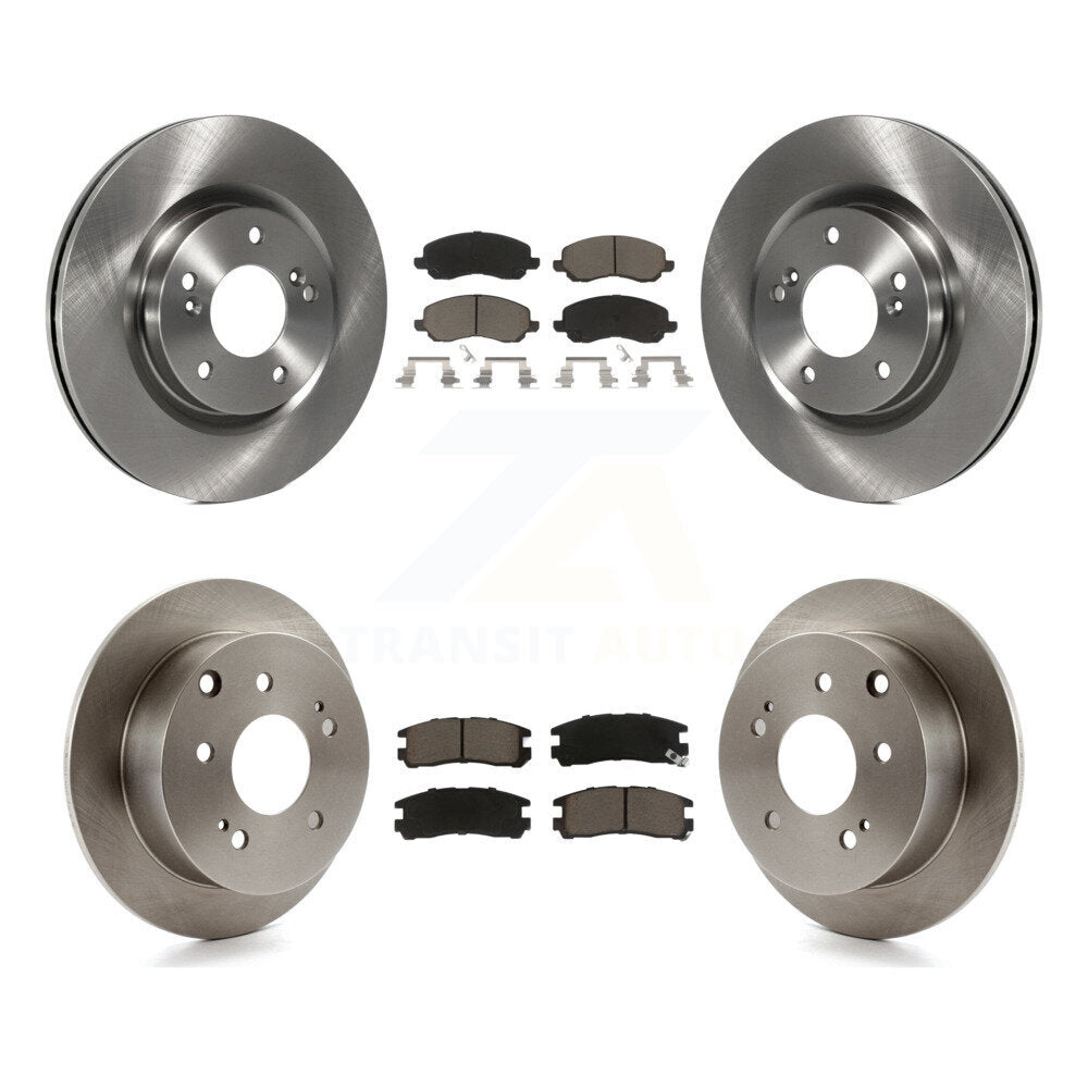 Kit de rotors de frein à disque avant et arrière et plaquettes en céramique pour Mitsubishi Eclipse Galant