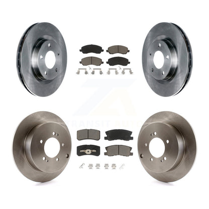 Kit de rotors de frein à disque avant et arrière et plaquettes en céramique pour Mitsubishi Outlander