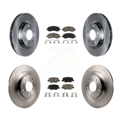Kit de Rotor de frein à disque avant et arrière et plaquettes en céramique, pour Mitsubishi RVR Outlander Spor