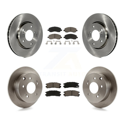 Kit de rotors de frein à disque avant et arrière et plaquettes en céramique pour Mitsubishi Galant