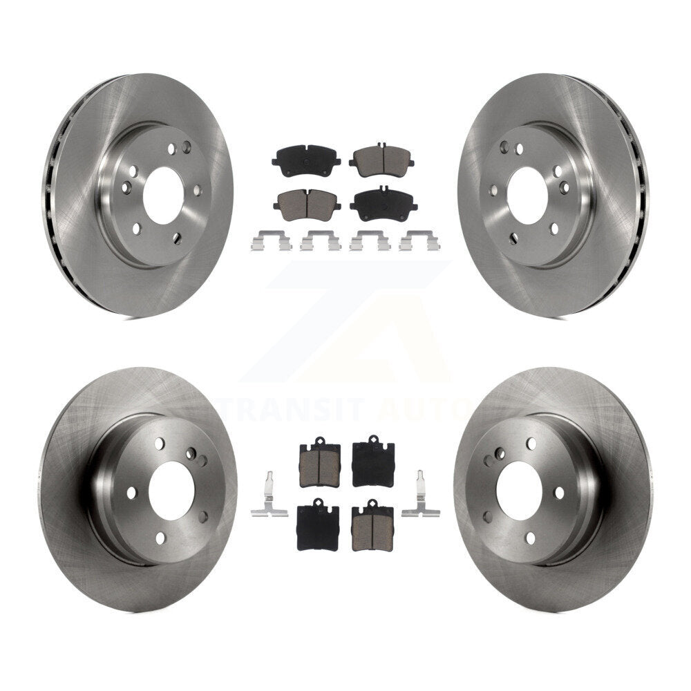 Kit de rotor de frein avant et arrière et plaquettes en céramique, pour Mercedes-Benz C240 Wagon avec RW