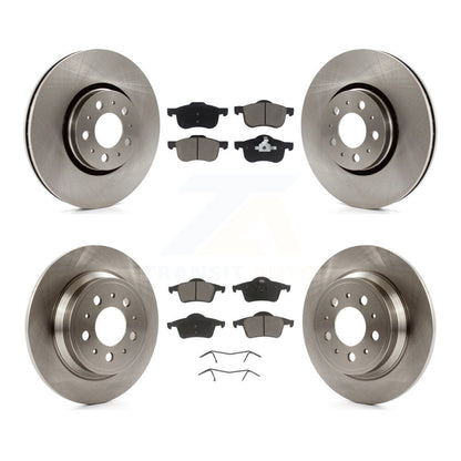 Kit de rotors de frein à disque avant et arrière et plaquettes en céramique pour Volvo S60 K8C-101273