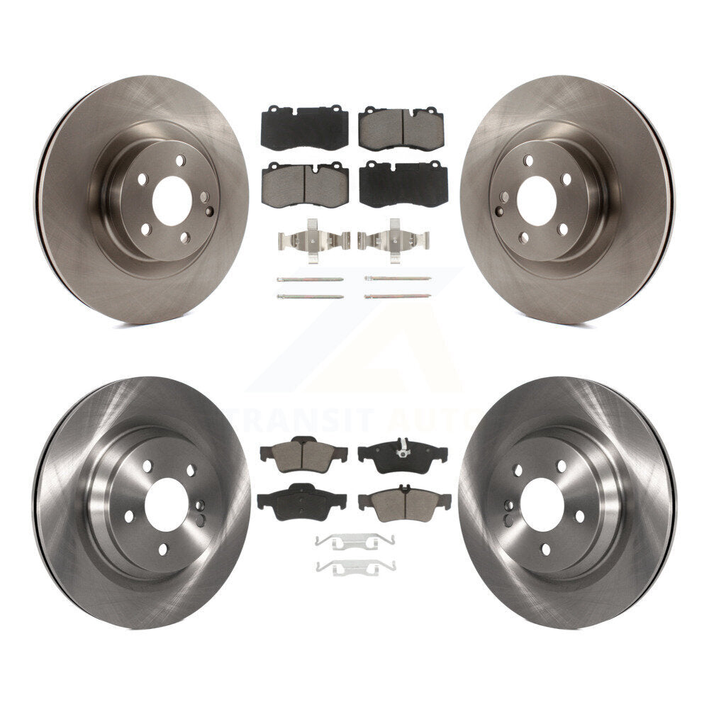 Kit de rotors de frein avant et arrière et plaquettes en céramique, pour Mercedes-Benz S550 S450 SL550 S35
