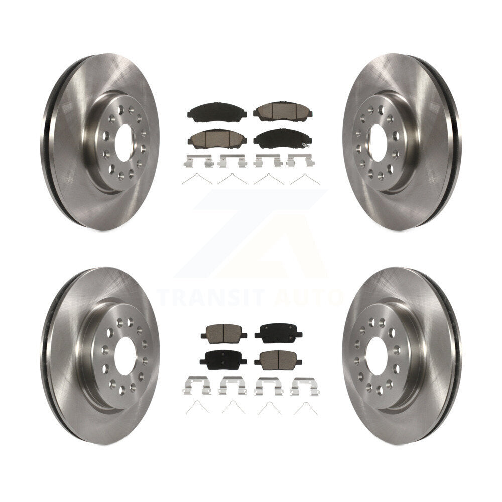 Kit de Rotor de frein avant et arrière et plaquettes en céramique, pour Chevrolet Traverse GMC Acadia Buic