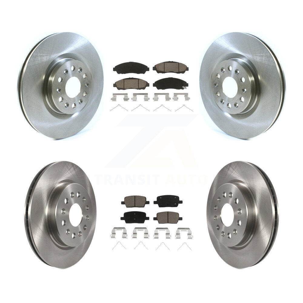 Kit de Rotor de frein à disque avant et arrière et plaquettes en céramique, pour Cadillac XT5 Buick autoclave XT
