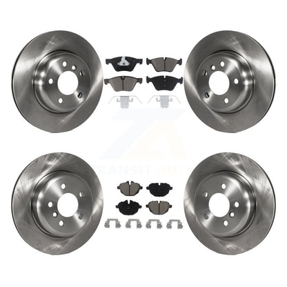 Kit de rotors de frein à disque avant et arrière et plaquettes en céramique pour BMW 528i xDrive K8C-10127