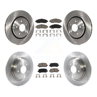 Kit de rotors de frein à disque avant et arrière et plaquettes en céramique pour Acura MDX K8C-101285