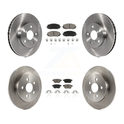 Kit de rotor de frein avant et arrière et plaquettes en céramique, pour Toyota Prius Lexus CT200h Plug-I