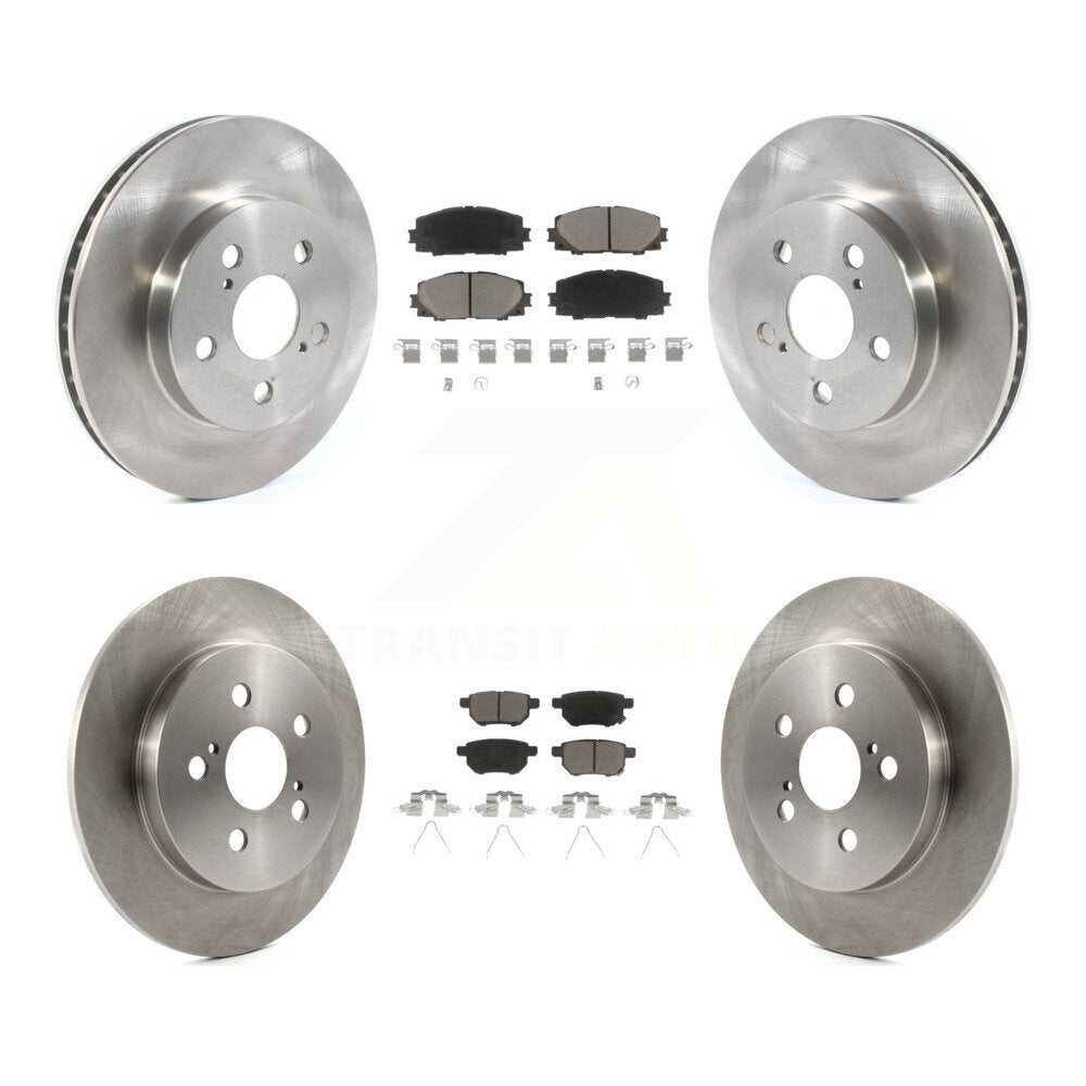 Kit de plaquettes en céramique pour Rotor de frein à disque avant et arrière, pour Toyota Corolla Prius Prime AWD-