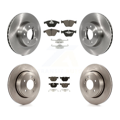 Kit de rotors de frein à disque avant et arrière et plaquettes en céramique pour BMW 530i 525i 528i