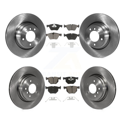Kit de rotors de frein à disque avant et arrière et plaquettes en céramique pour BMW 330i 330xi 2006