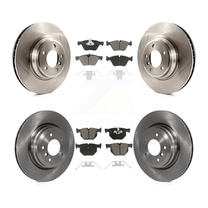 Kit de rotors de frein à disque avant et arrière et plaquettes en céramique pour BMW 335xi 2007 K8C-101296