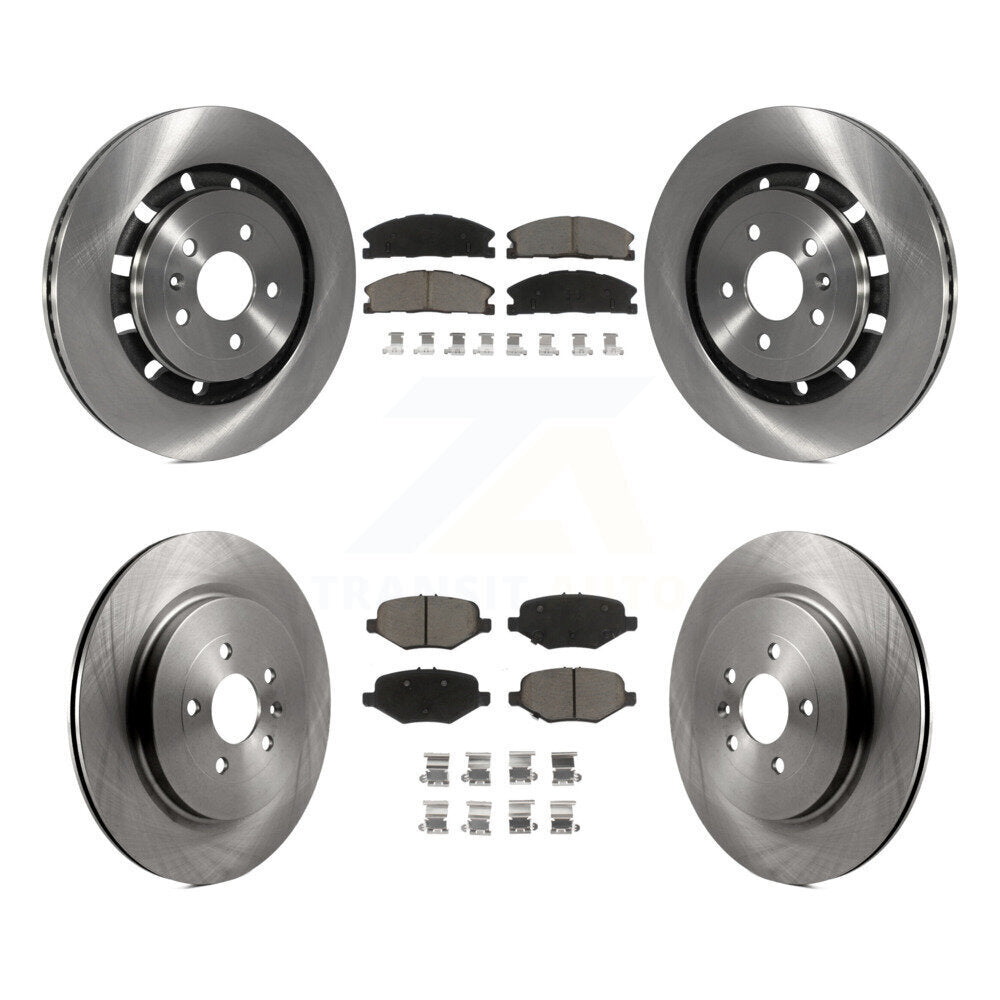 Kit de plaquettes de frein en céramique, Rotors avant et arrière, pour Ford Explorer Flex Taurus Police MK