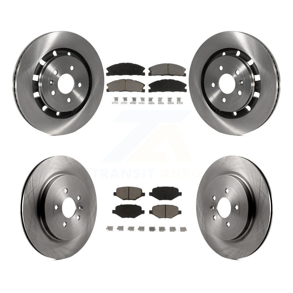 Kit de plaquettes en céramique pour Rotor de frein avant et arrière, pour Ford Explorer Police Interceptor Fle