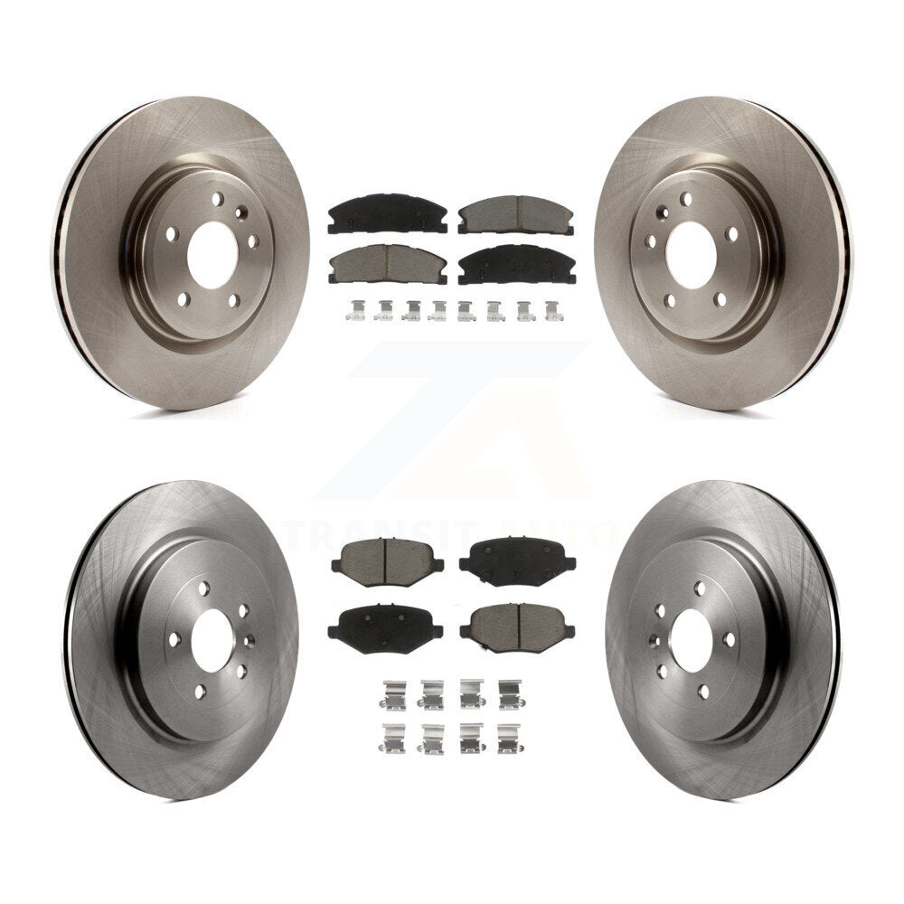 Kit de plaquettes en céramique pour rotors de frein avant et arrière, pour Ford Explorer avec frein robuste