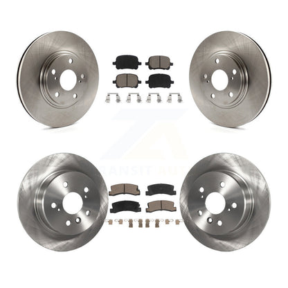 Kit de rotors de frein à disque avant et arrière et plaquettes en céramique pour Lexus RX300 AWD 1999-2001