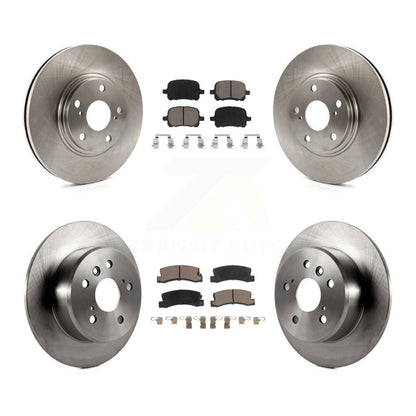 Kit de rotors de frein à disque avant et arrière et plaquettes en céramique pour Lexus RX300 FWD 1999-2001