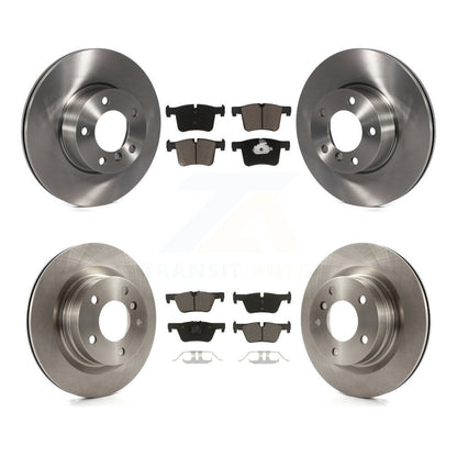 Kit de rotors de frein à disque avant et arrière et plaquettes en céramique pour BMW 320i 328d K8C-101309